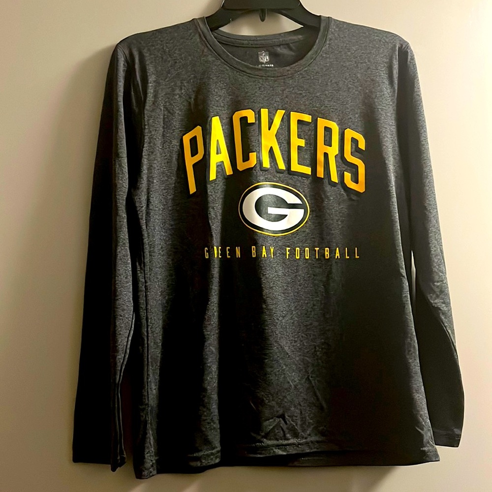 Green Bay Packers Girls Long Sleeve Performance Shirt
